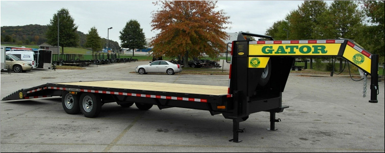 Gooseneck flat bed trailer for sale14k  Webster County, Kentucky